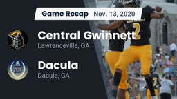 Recap: Central Gwinnett  vs. Dacula  2020