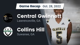Recap: Central Gwinnett  vs. Collins Hill  2022
