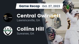 Recap: Central Gwinnett  vs. Collins Hill  2023