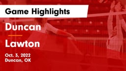 Duncan  vs Lawton   Game Highlights - Oct. 3, 2022