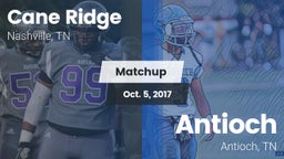 Matchup: Cane Ridge vs. Antioch  2017