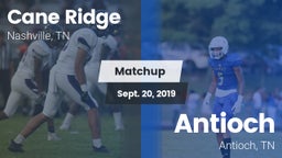 Matchup: Cane Ridge vs. Antioch  2019