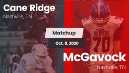 Matchup: Cane Ridge vs. McGavock  2020