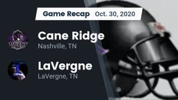 Recap: Cane Ridge  vs. LaVergne  2020