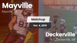 Matchup: Mayville vs. Deckerville  2019