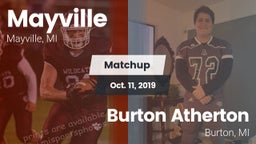 Matchup: Mayville vs. Burton Atherton   2019