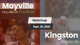 Matchup: Mayville vs. Kingston  2020