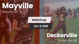 Matchup: Mayville vs. Deckerville  2020