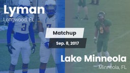 Matchup: Lyman vs. Lake Minneola  2017
