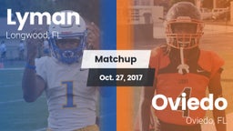 Matchup: Lyman vs. Oviedo  2017