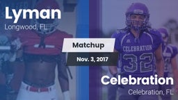 Matchup: Lyman vs. Celebration  2017