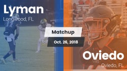 Matchup: Lyman vs. Oviedo  2018