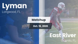Matchup: Lyman vs. East River  2020