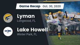 Recap: Lyman  vs. Lake Howell  2020
