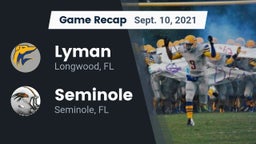 Recap: Lyman  vs. Seminole  2021