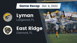Recap: Lyman  vs. East Ridge  2022
