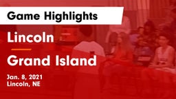 Lincoln  vs Grand Island  Game Highlights - Jan. 8, 2021