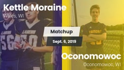 Matchup: Kettle Moraine High vs. Oconomowoc  2019