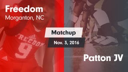 Matchup: Freedom vs. Patton  JV 2016