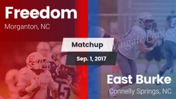 Matchup: Freedom vs. East Burke  2017