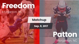 Matchup: Freedom vs. Patton  2017