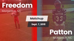 Matchup: Freedom vs. Patton  2018
