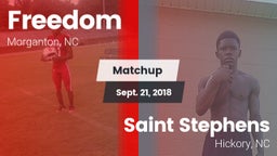 Matchup: Freedom vs. Saint Stephens  2018