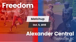 Matchup: Freedom vs. Alexander Central  2018