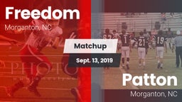Matchup: Freedom vs. Patton  2019