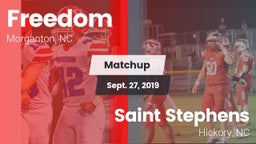 Matchup: Freedom vs. Saint Stephens  2019