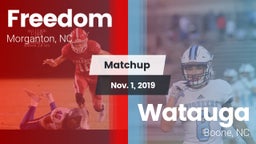 Matchup: Freedom vs. Watauga  2019
