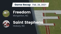 Recap: Freedom  vs. Saint Stephens  2021