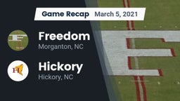 Recap: Freedom  vs. Hickory  2021