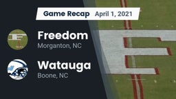 Recap: Freedom  vs. Watauga  2021