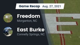 Recap: Freedom  vs. East Burke  2021