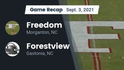 Recap: Freedom  vs. Forestview  2021