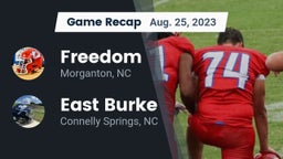 Recap: Freedom  vs. East Burke  2023