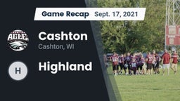 Recap: Cashton  vs. Highland 2021
