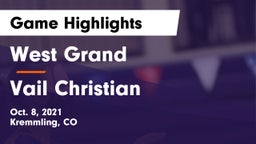 West Grand  vs Vail Christian  Game Highlights - Oct. 8, 2021
