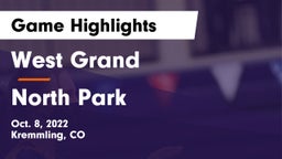 West Grand  vs North Park  Game Highlights - Oct. 8, 2022