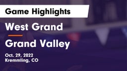 West Grand  vs Grand Valley  Game Highlights - Oct. 29, 2022