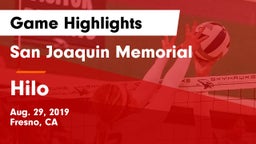San Joaquin Memorial  vs Hilo   Game Highlights - Aug. 29, 2019