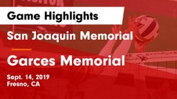 San Joaquin Memorial  vs Garces Memorial  Game Highlights - Sept. 14, 2019