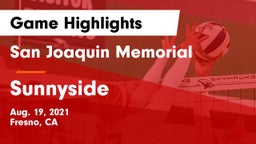 San Joaquin Memorial  vs Sunnyside  Game Highlights - Aug. 19, 2021