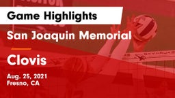 San Joaquin Memorial  vs Clovis  Game Highlights - Aug. 25, 2021