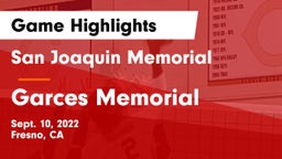 San Joaquin Memorial  vs Garces Memorial  Game Highlights - Sept. 10, 2022