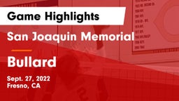 San Joaquin Memorial  vs Bullard  Game Highlights - Sept. 27, 2022