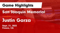 San Joaquin Memorial  vs Justin Garza  Game Highlights - Sept. 21, 2023