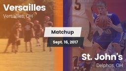 Matchup: Versailles vs. St. John's  2017