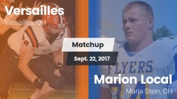 Matchup: Versailles vs. Marion Local  2017